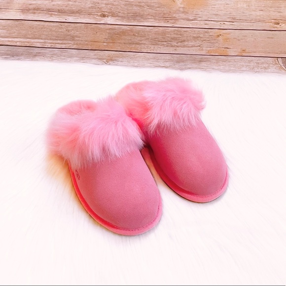 UGG Scuff Sis Slippers In Pink Rose - Picture 4 of 8